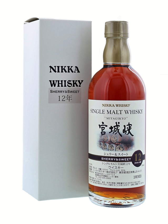 Miyagikyo 12 Year Sherry and Sweet 50cl / 55%