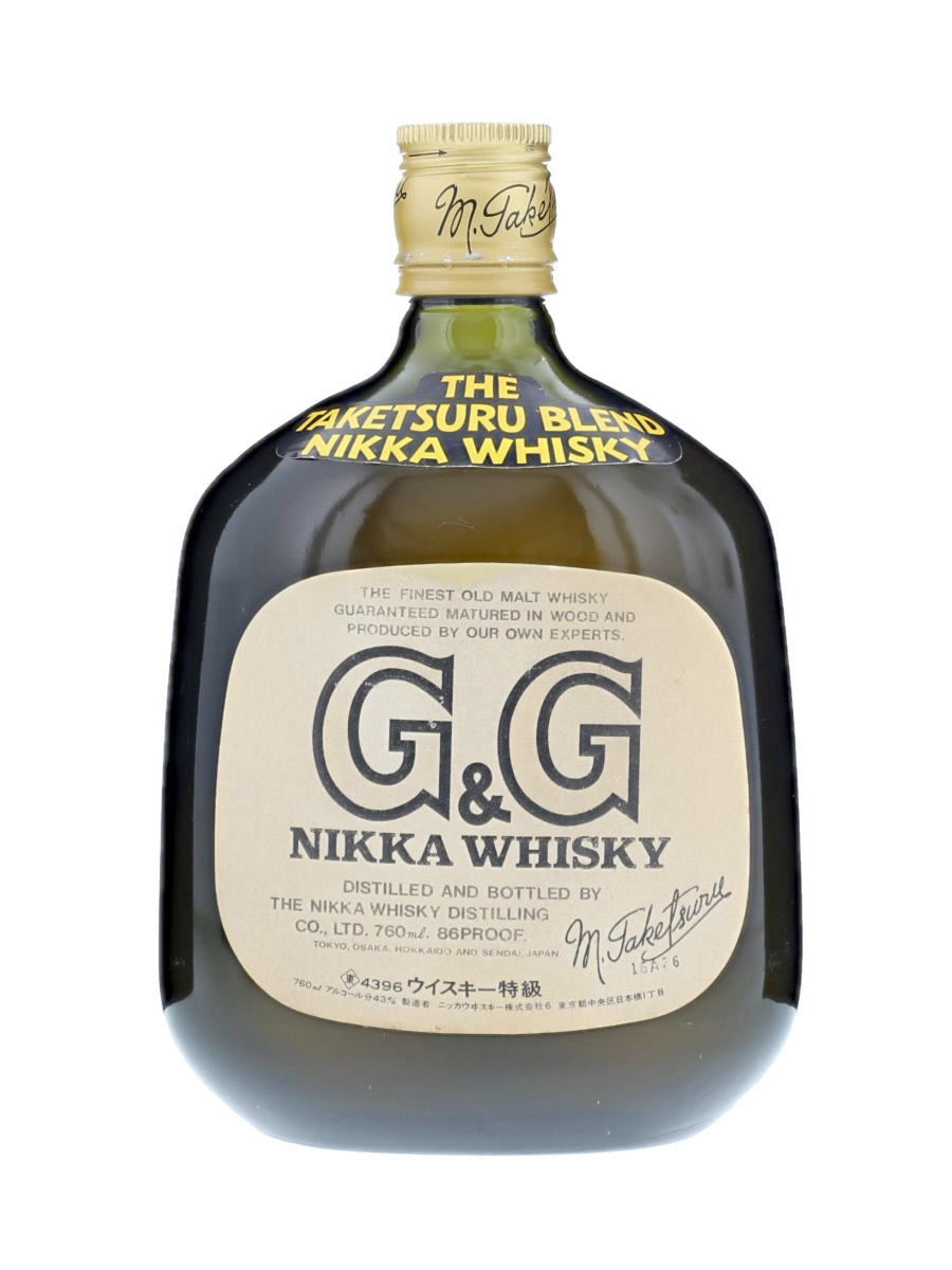 ニッカ G&G ゴールド 西洋甲冑 鎧 特級表記 760ml / 43% - 歌舞伎