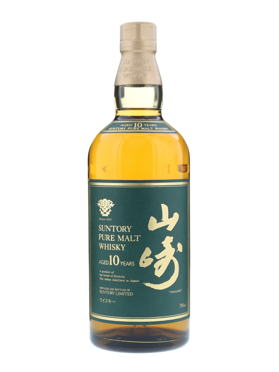 サントリー 山崎 10年 ピュアモルトウイスキー 700ml 山崎 10年 ピュアモルト 緑ラベル 700ml / 40% - 歌舞伎ウイスキー