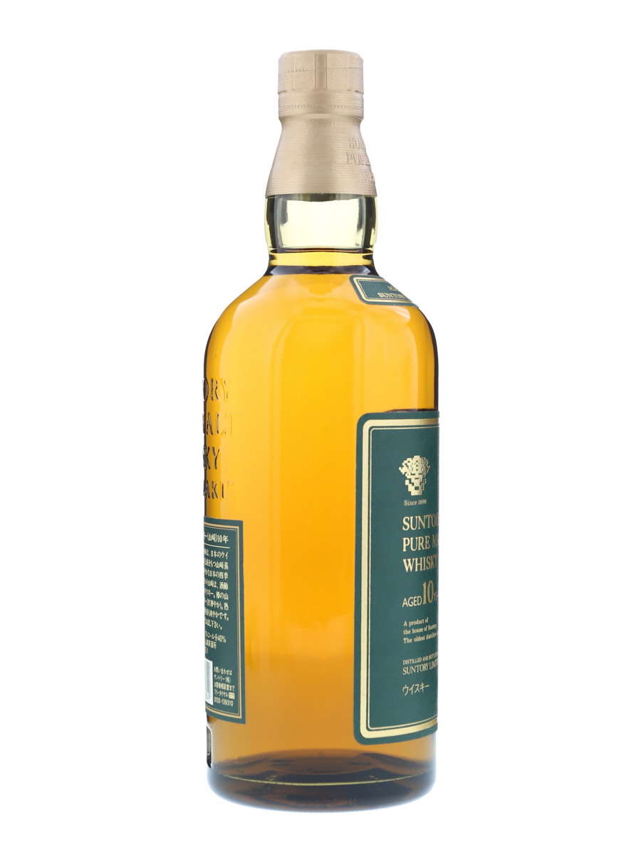 サントリー 山崎10年 ピュアモルトウイスキー700ml 山崎 10年 ピュアモルト 緑ラベル 700ml / 40% - 歌舞伎ウイスキー