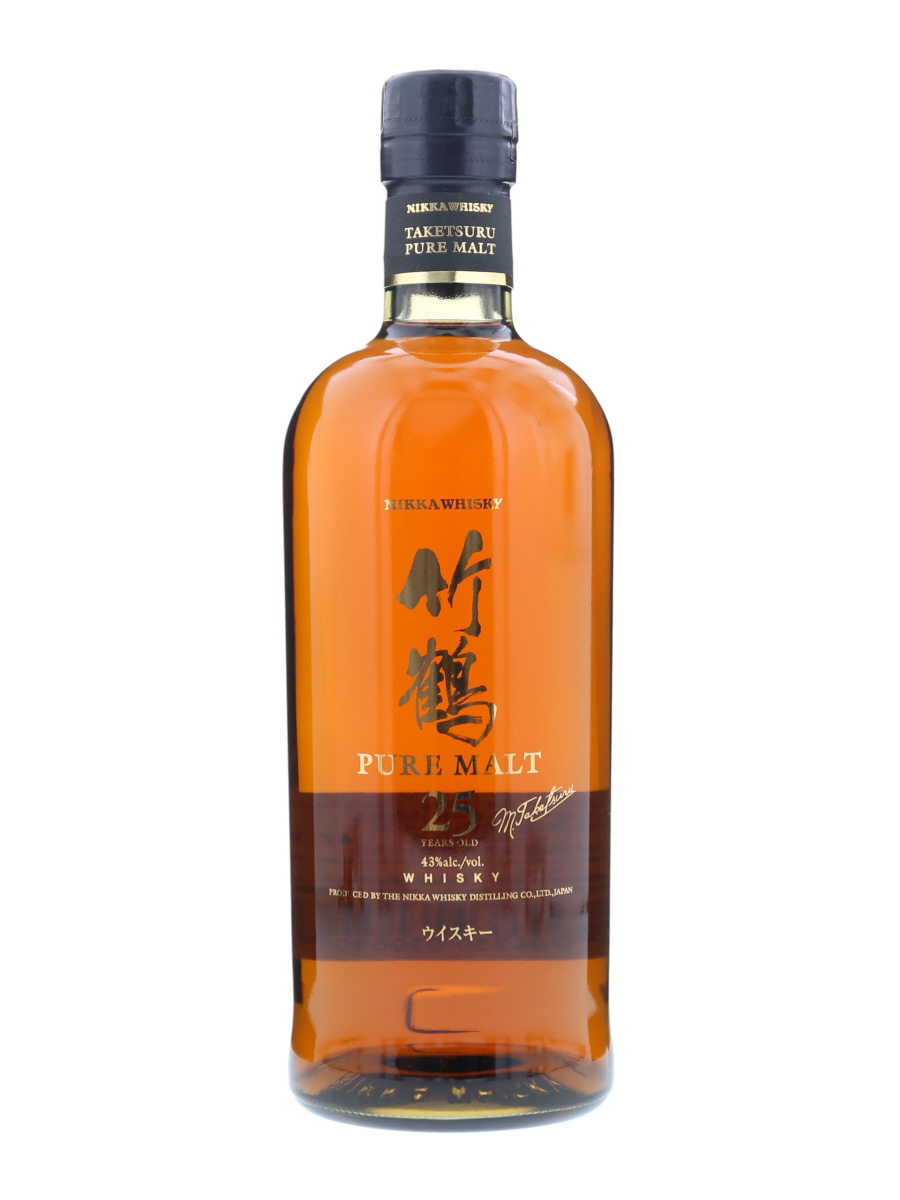 竹鶴 25年 ピュア モルト 700ml / 43% - 歌舞伎ウイスキー 日本の