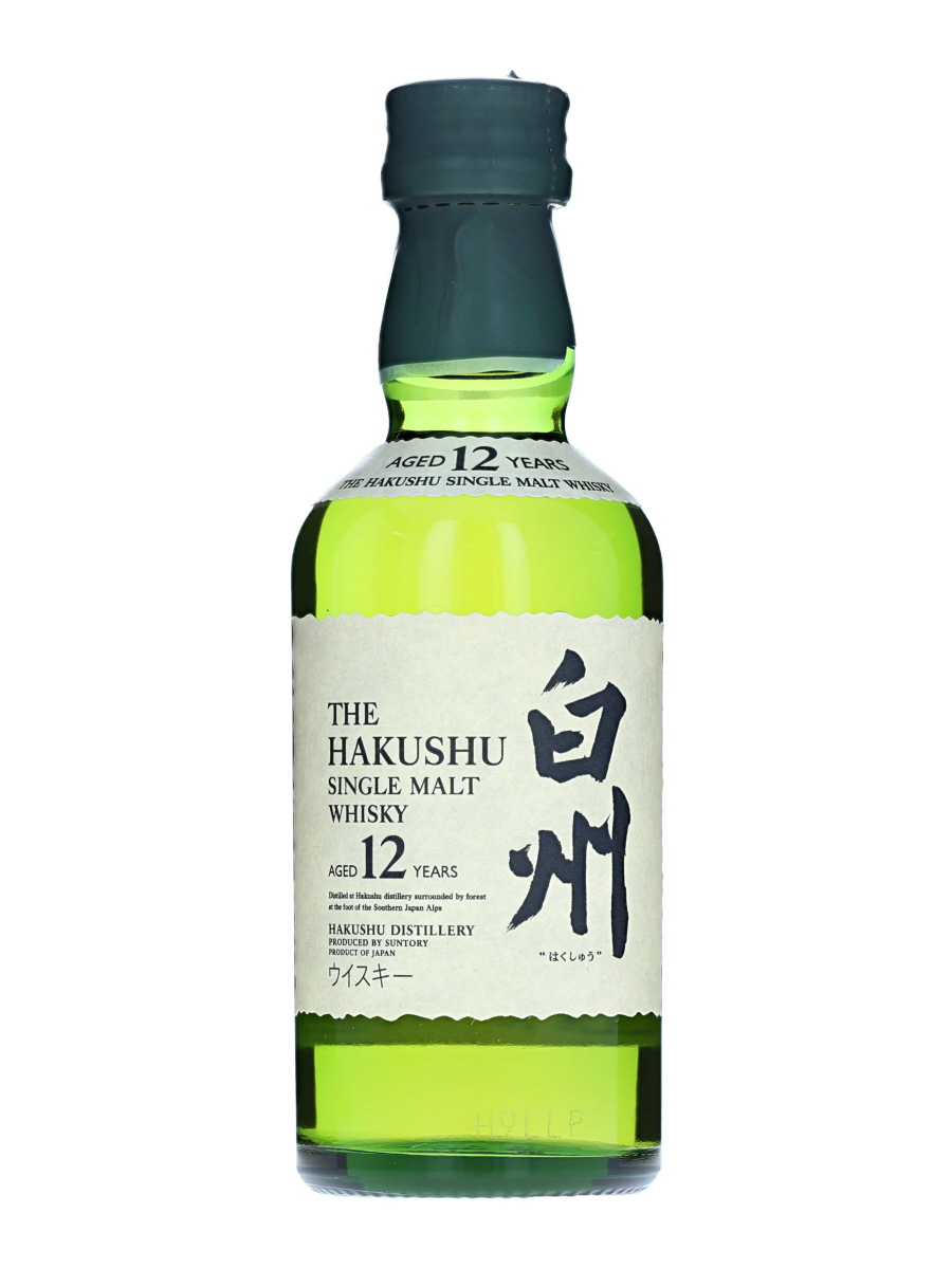 Hakushu 12 Years Single Malt Miniature Bottle 5cl / 43%