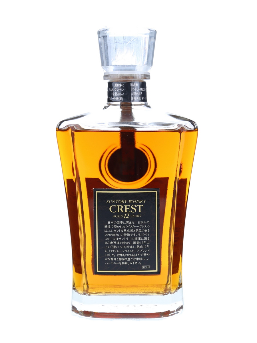 Suntory Crest 12 Years Blended Whisky 70cl / 43 Suntory Crest 12 Years Blended Whisky 70cl / 43