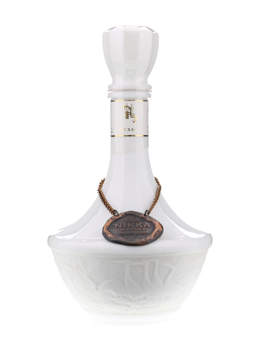 ニッカウヰスキー 鶴 陶器 750ml 43% ニッカ 鶴 陶器 ボトル (箱無し) 750ml / 43% - 歌舞伎