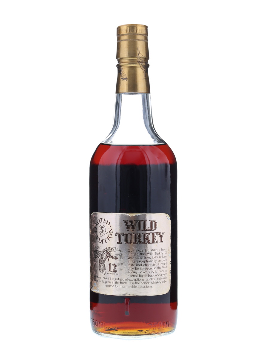 ワイルドターキー 12年 ゴールドラベル 旧ボトル 750ml / 50.5 