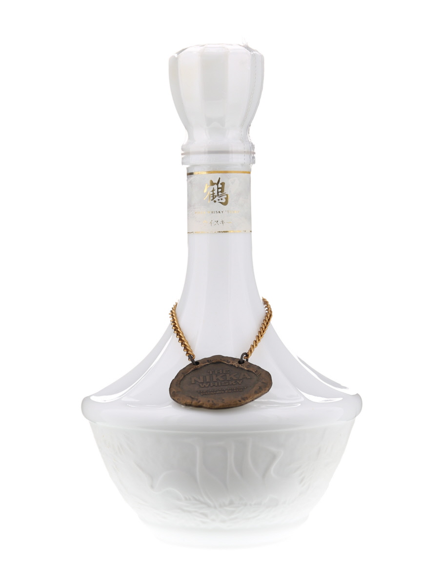 ニッカ 鶴 陶器 ボトル (箱無し) 700ml / 43% - 歌舞伎ウイスキー 日本