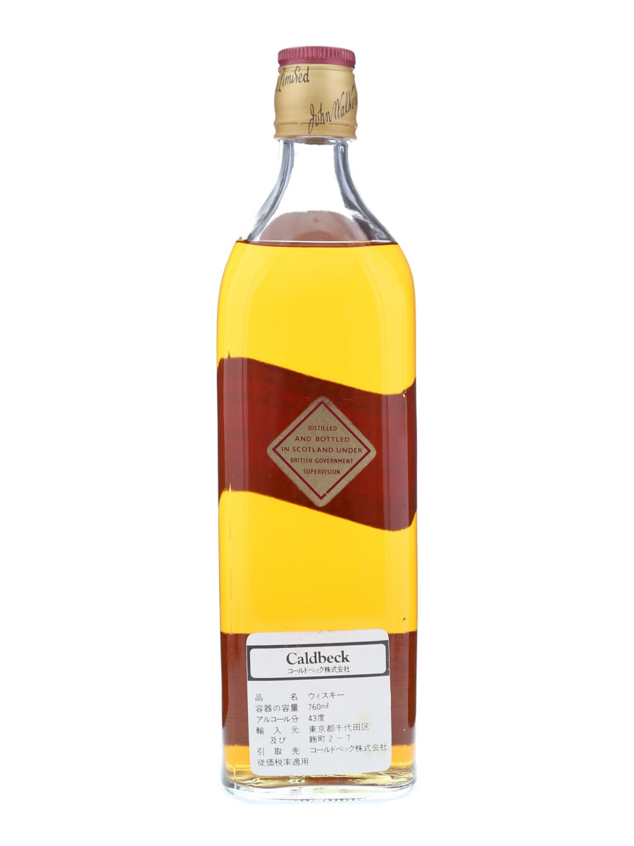 ジョニーウォーカー 赤ラベル 特級表記 760ml / 43% - 歌舞伎