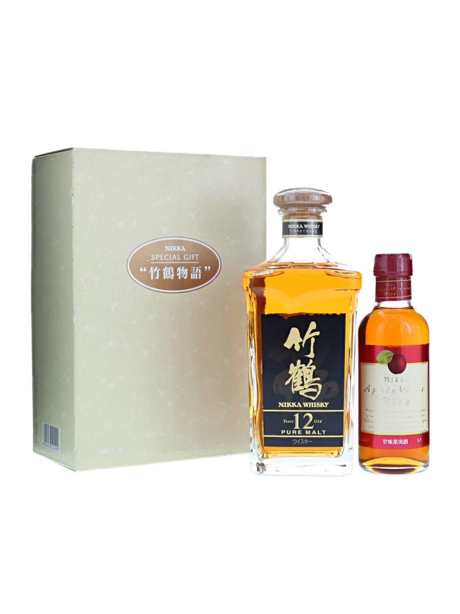 ニッカ 竹鶴物語 竹鶴12年 ピュアモルト＆アップルワイン リタ