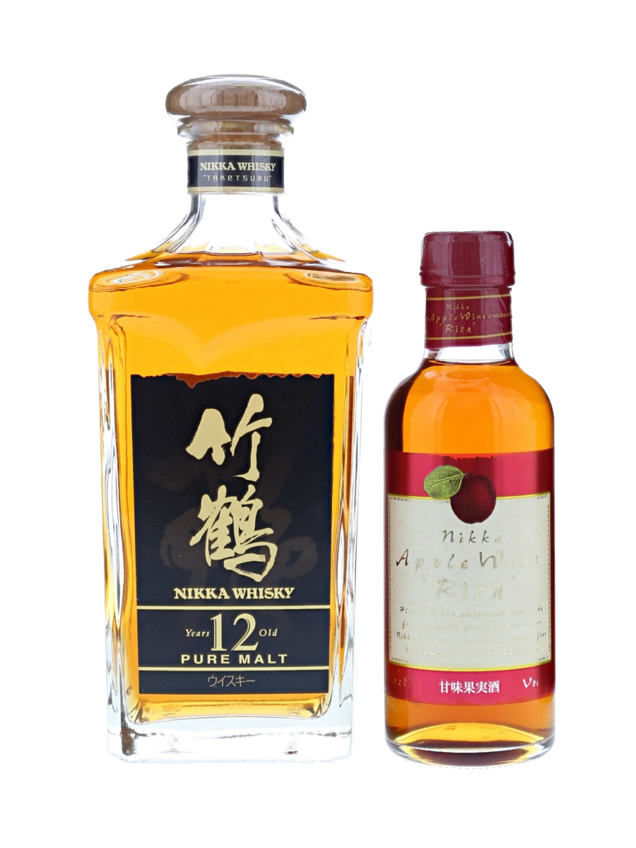 ニッカ 竹鶴物語 竹鶴12年 ピュアモルト＆アップルワイン リタ