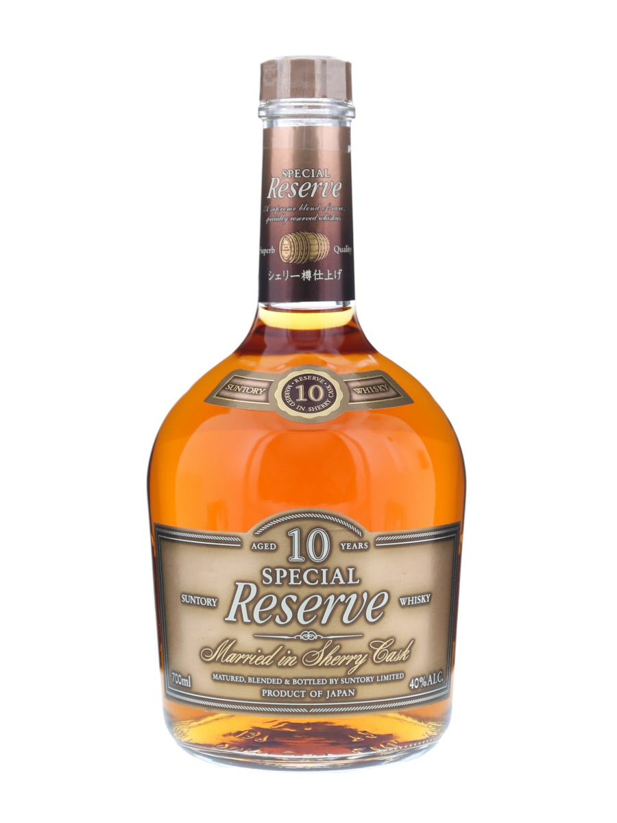 サントリー スペシャル リザーブ 10年 シェリー樽仕上げ 700ml / 40