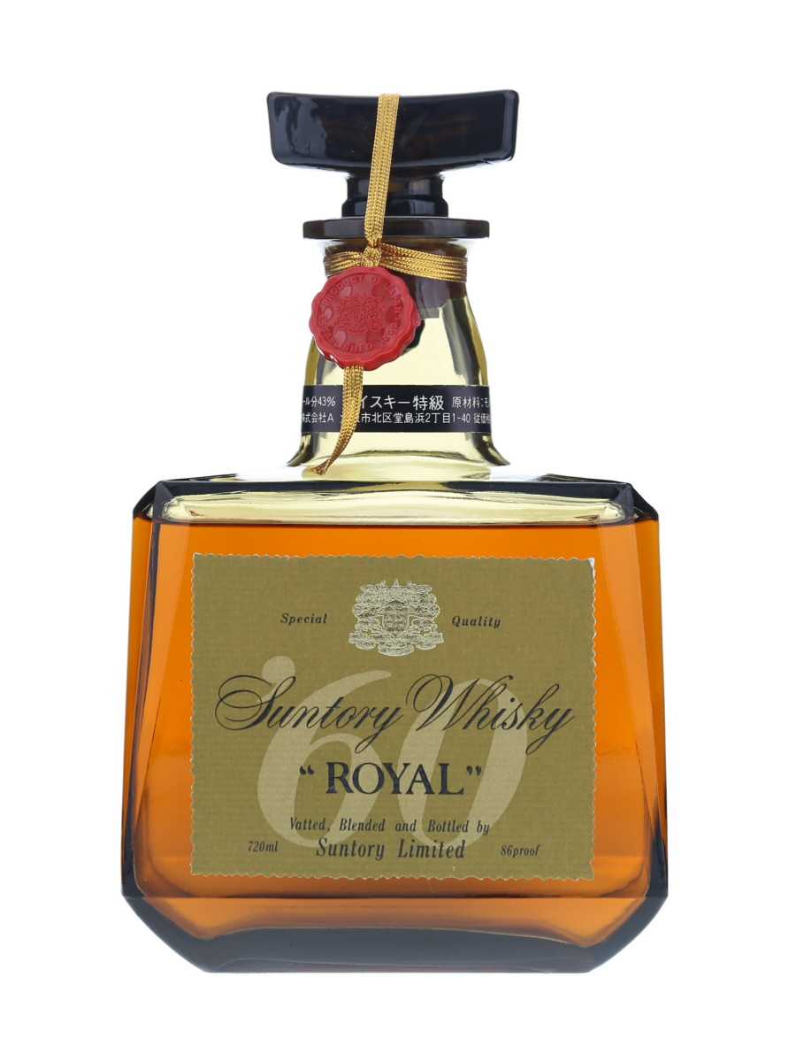 【古酒】サントリーローヤル´60 特級720ml 楽天市場】【レトロ：特級表示】サントリーウイスキー ローヤル