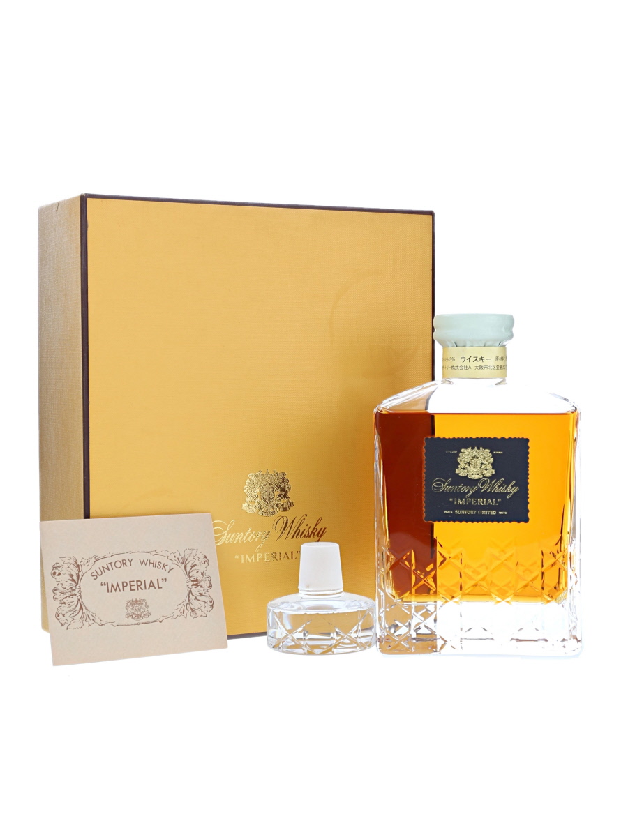 Suntory Whisky IMPERIAL クリスタルボトル サントリー インペリアル ウイスキー クリスタル ボトル 600ml / 43