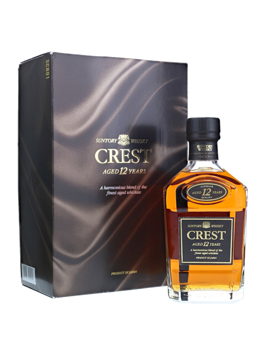 サントリー - サントリー　クレスト　12年　750ml 旧ボトル SUNTORY サントリー クレスト 12年 旧ボトル 箱なし 750ml 43