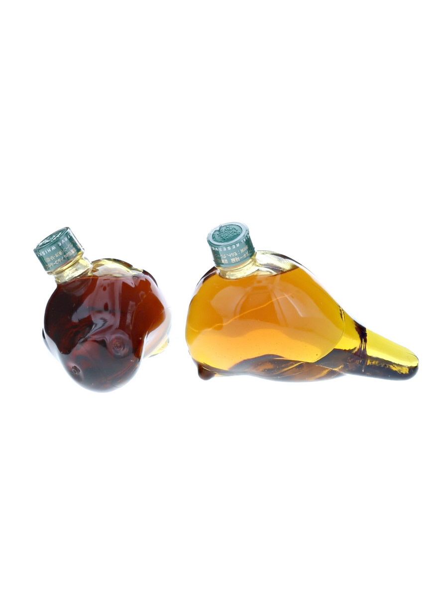 サントリー　スペシャル　リザーブ　ウイスキー　鳥型　100ml2点セット　土台付 SUNTORY 【静岡県在住者限定販売】SUNTORY WHISKY サントリー