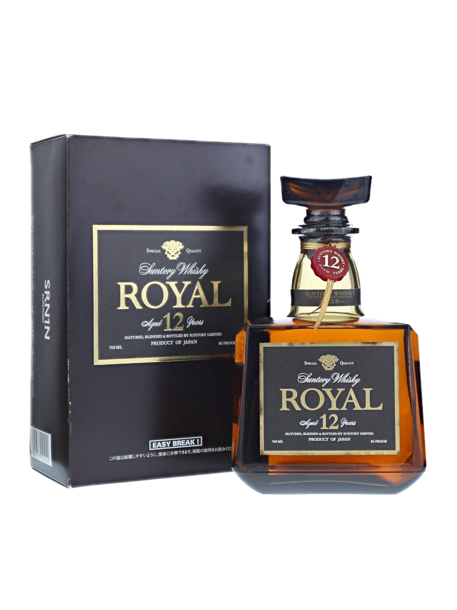 サントリー ウイスキー ローヤル 12年（700ml × 2本）外箱付き imgrc0120435262.jpg