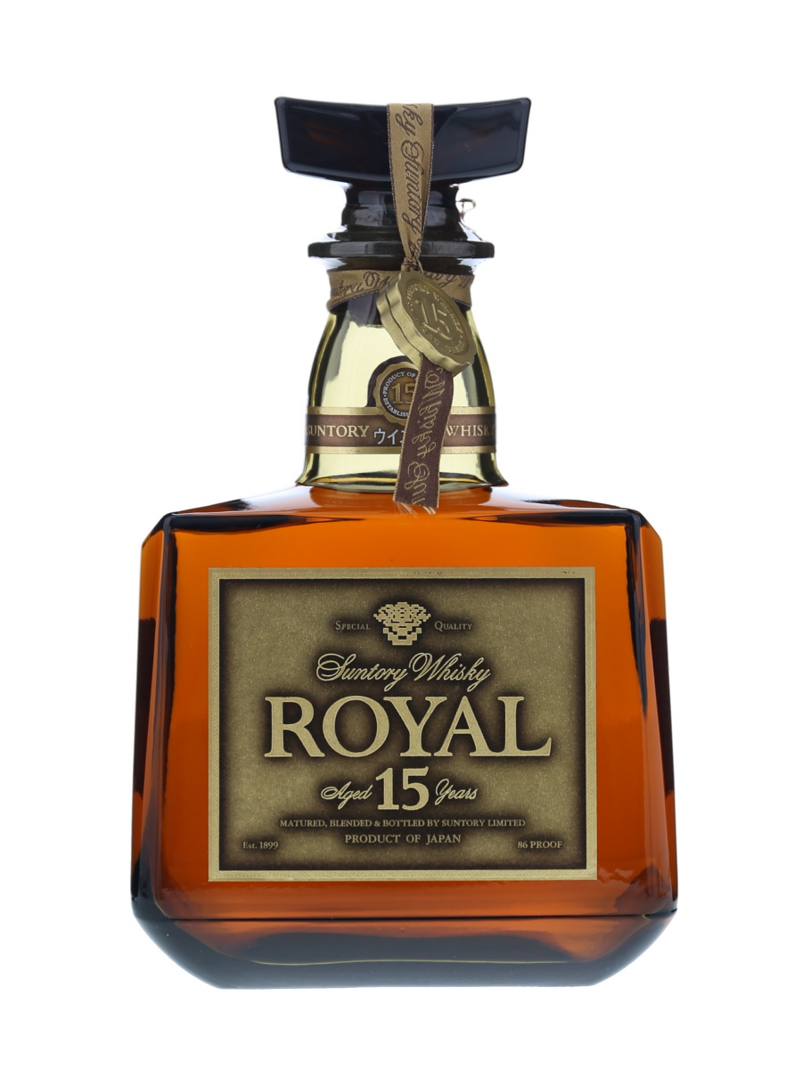 サントリー✳️ローヤル15年〈ゴールドラベル〉#ウイスキー#サントリー サントリー ローヤル 15年 ゴールドラベル 750ml / 43% - 歌舞伎
