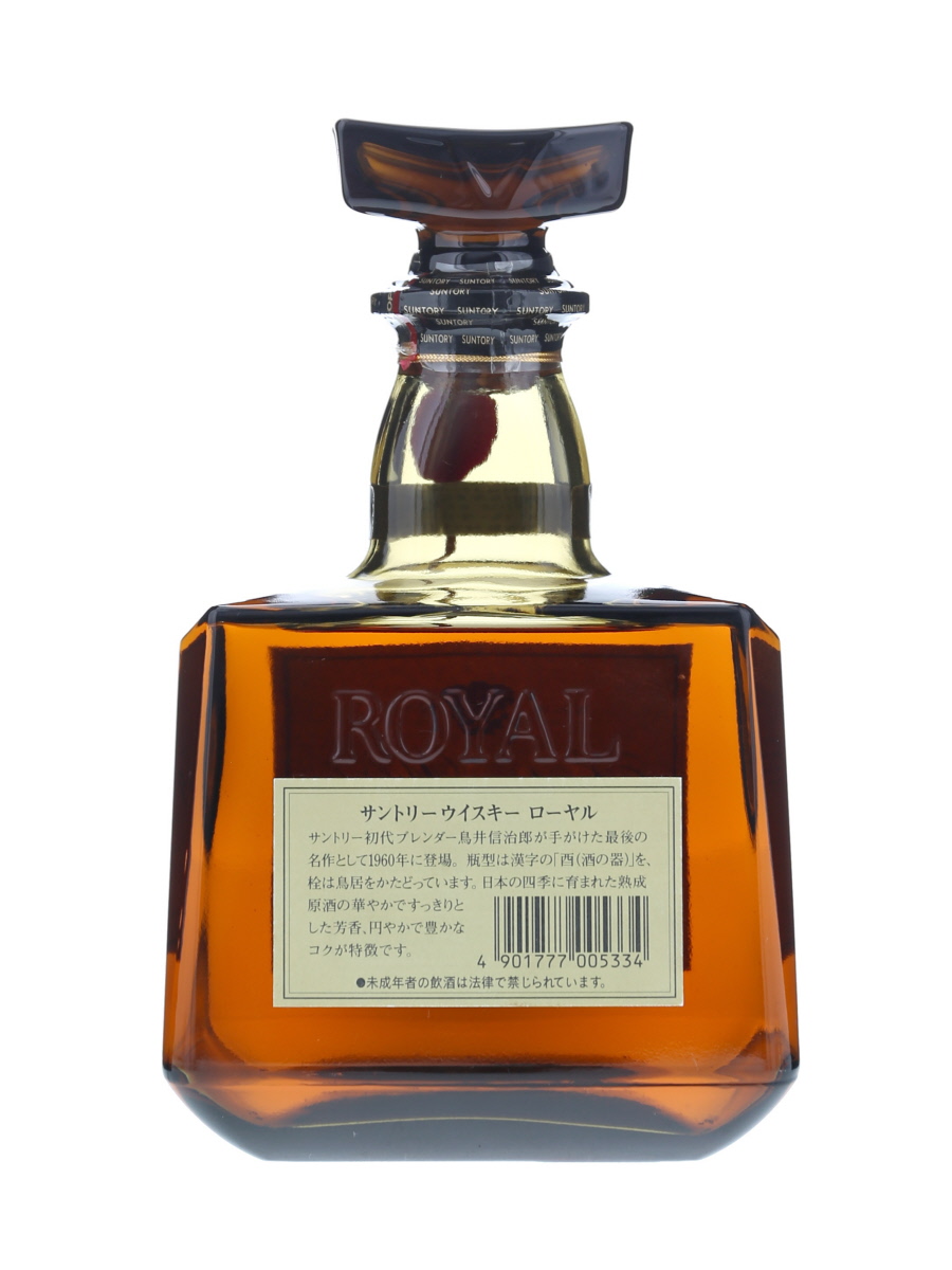 芸能人愛用のルームウェア サントリー 日本の 歌舞伎ウイスキー - 43% / 720ml SR ローヤル ブランデー