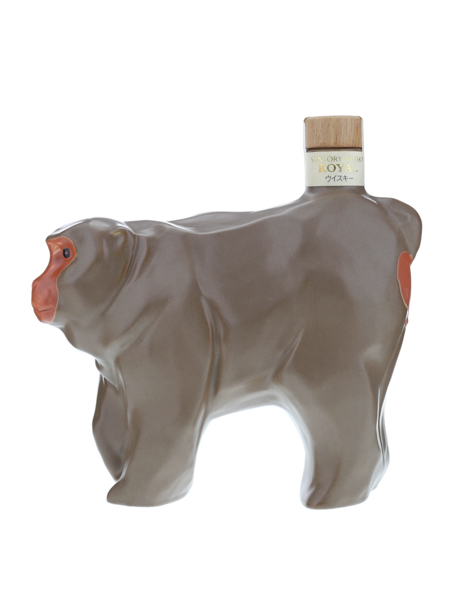 サントリー ローヤル 干支 陶器ボトル 申 600ml / 43% - 歌舞伎