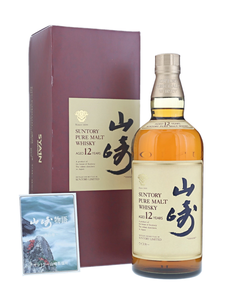 山崎 12年 ピュアモルト 750ml / 43% - 歌舞伎ウイスキー 日本の