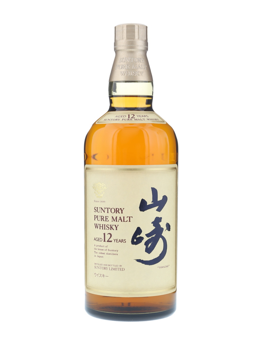山崎 12年 ピュアモルト 750ml / 43% - 歌舞伎ウイスキー 日本の