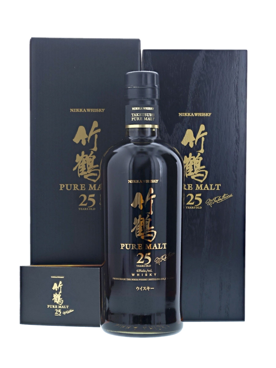竹鶴 25年 ピュアモルト 【箱傷】 700ml / 43% - 歌舞伎ウイスキー