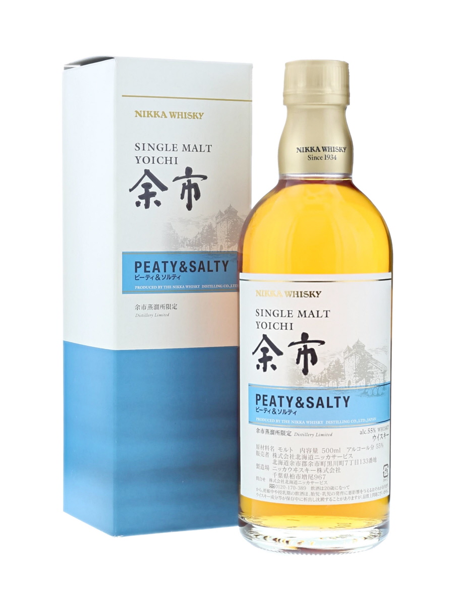 Nikka Yoichi Single Malt Peaty & Salty (Box Damage) 50cl / 55% Nikka Yoichi Single Malt Peaty & Salty (Box Damage) 50cl / 55%