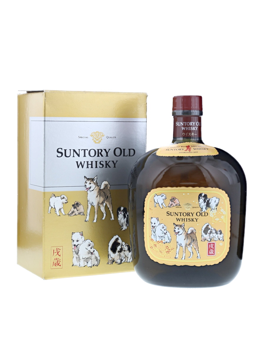 サントリー オールド 干支 戌歳 ゴールドラベル 750ml / 43% - 歌舞伎