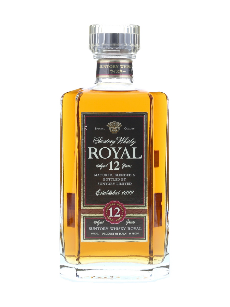 サントリーローヤルウイスキー　12年スリム（660ml） サントリー ローヤル 12年 スリムボトル 660ml / 40% - 歌舞伎