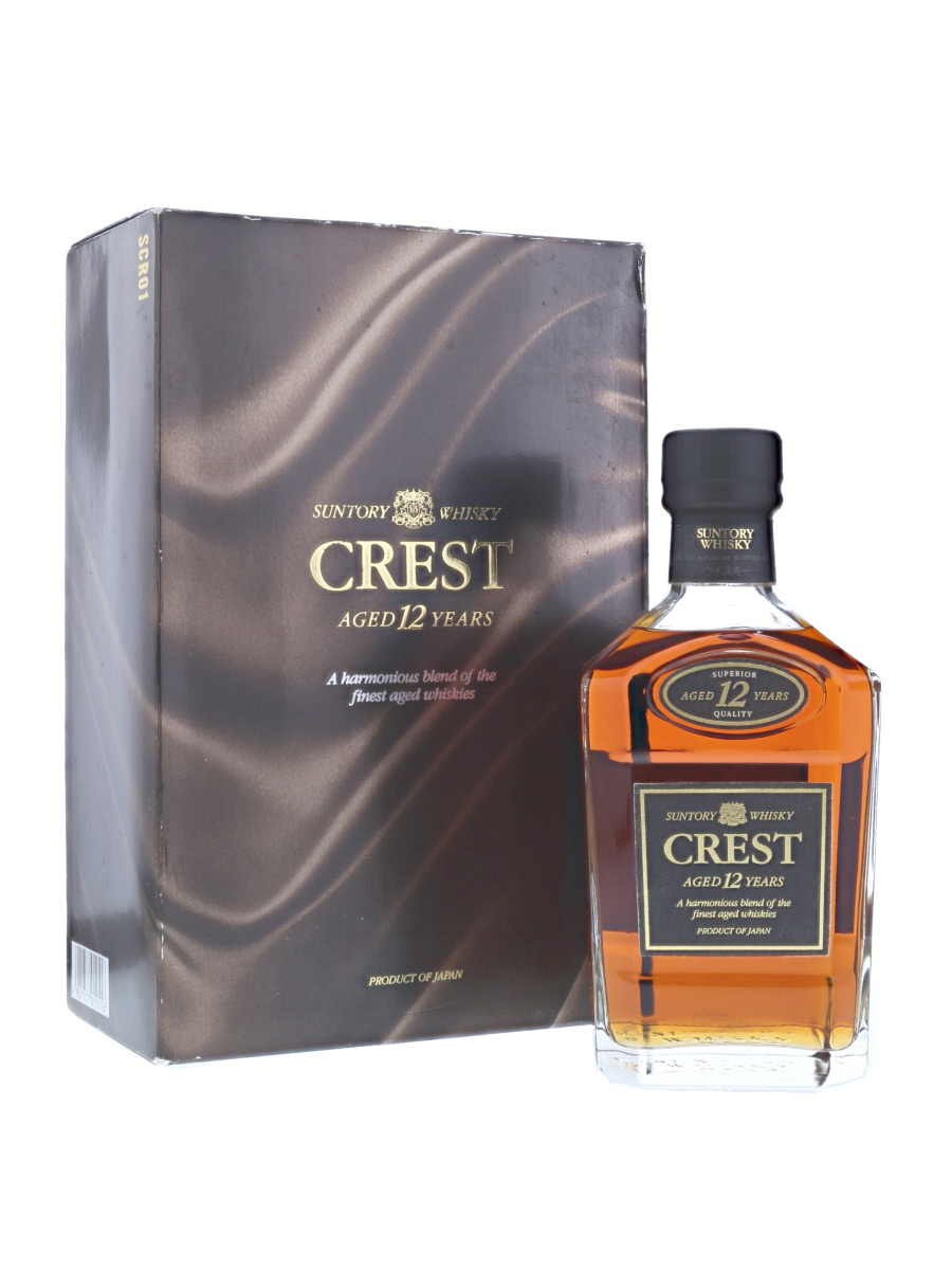 サントリー CREST クレスト 12年 ウイスキー 750ml 43％ クレスト 12年 旧ボトル 750ml / 43% - 歌舞伎ウイスキー 日本の