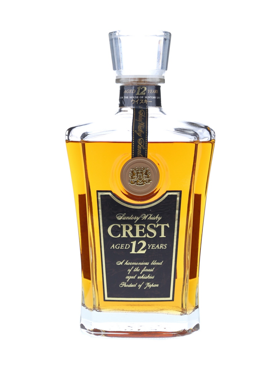 サントリーウイスキーCREST12年 43% 700ml サントリー クレスト 12年 700ml / 43% - 歌舞伎ウイスキー 日本の