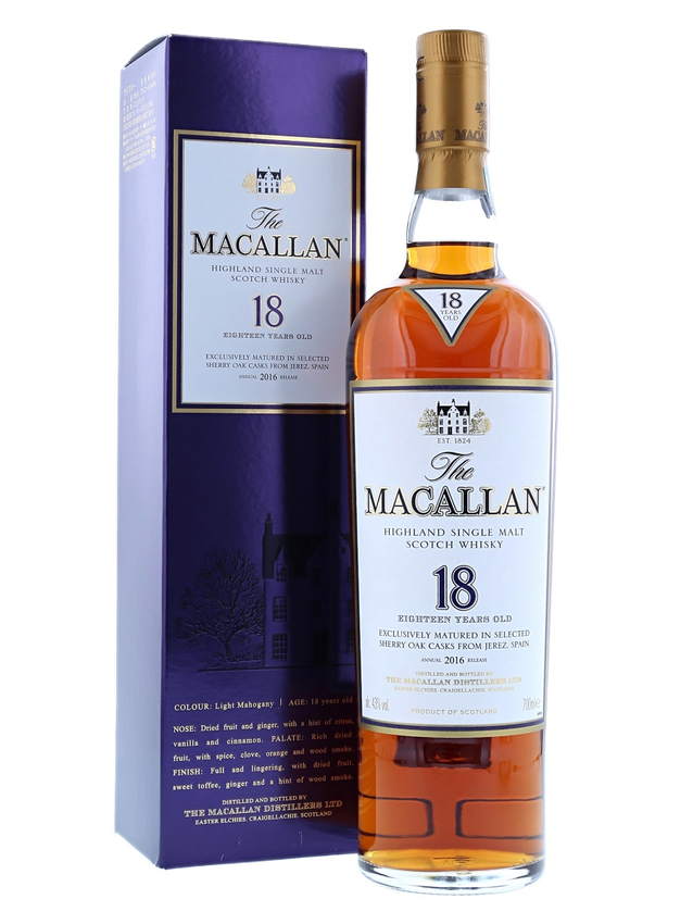 マッカラン 18年 シェリー (2016 リリース) 700ml / 43% - 歌舞 マッカラン 18年 シェリー (2016 リリース) 700ml / 43% - 歌舞
