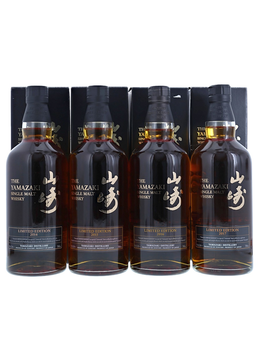 山崎 シングル モルト リミテッド エディション 2014/15/16/17