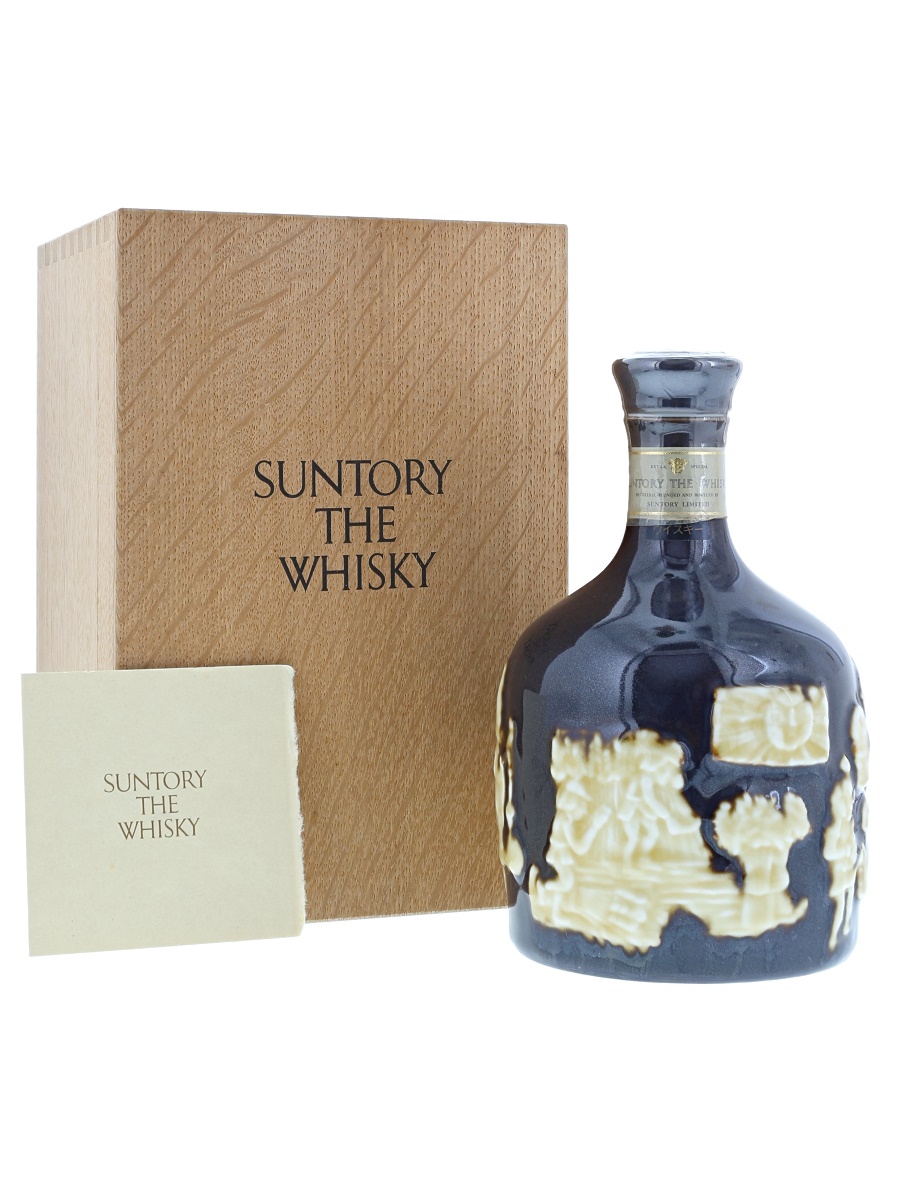 ザ ウィスキー 有田焼 (木箱) 750ml / 43% - 歌舞伎ウイスキー
