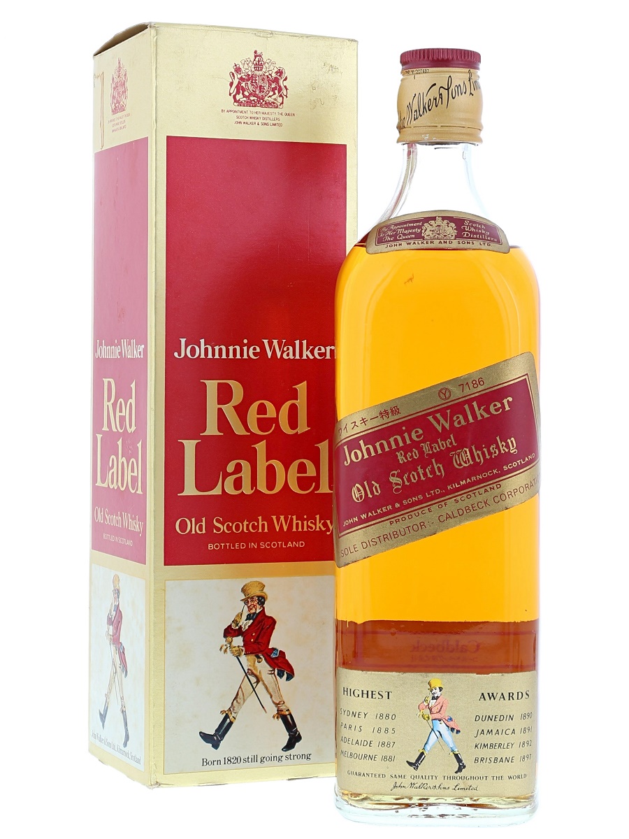 Johnnie Walker Red Label Bot. Pre1989 75cl / 43% - Kabukiwhisky