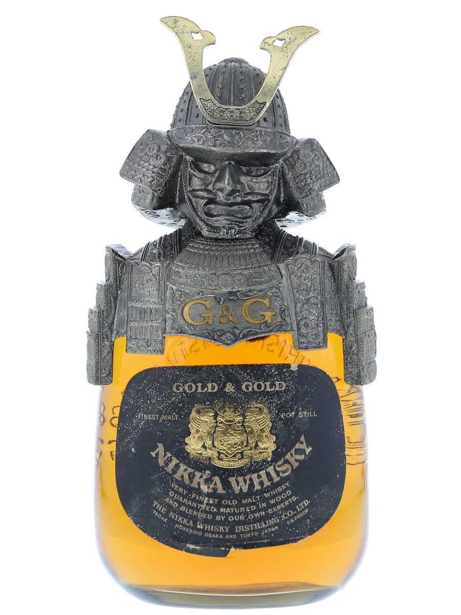 【箱付きウィスキー】ニッカ  NIKKA WHISKY 　西洋 騎士 甲冑 鎧