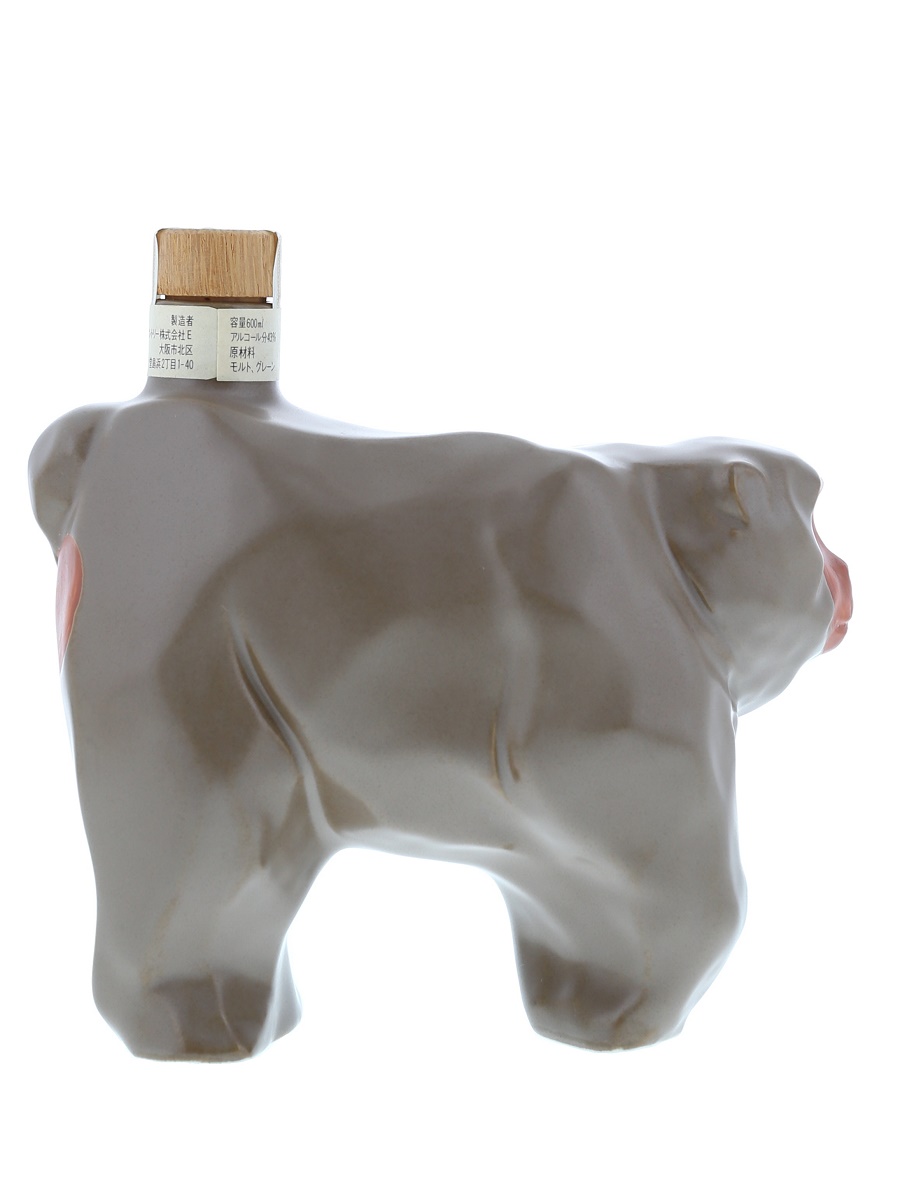 ローヤル 干支 陶器 ボトル 申 1992 600ml / 43% - 歌舞伎ウイスキー