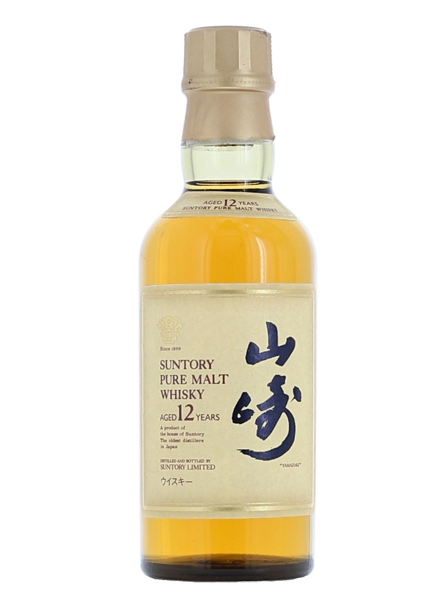 三得利 山崎蒸馏所 12年 纯麦芽威士忌 (Baby Bottle) 180ml / 43% - Kabukiwhisky Buy Japanese whisky