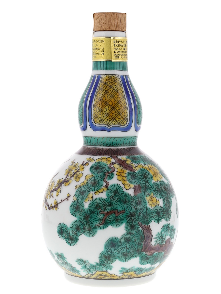 サントリー響21な年九谷焼空瓶 サントリーウイスキー 響 九谷焼【空瓶】