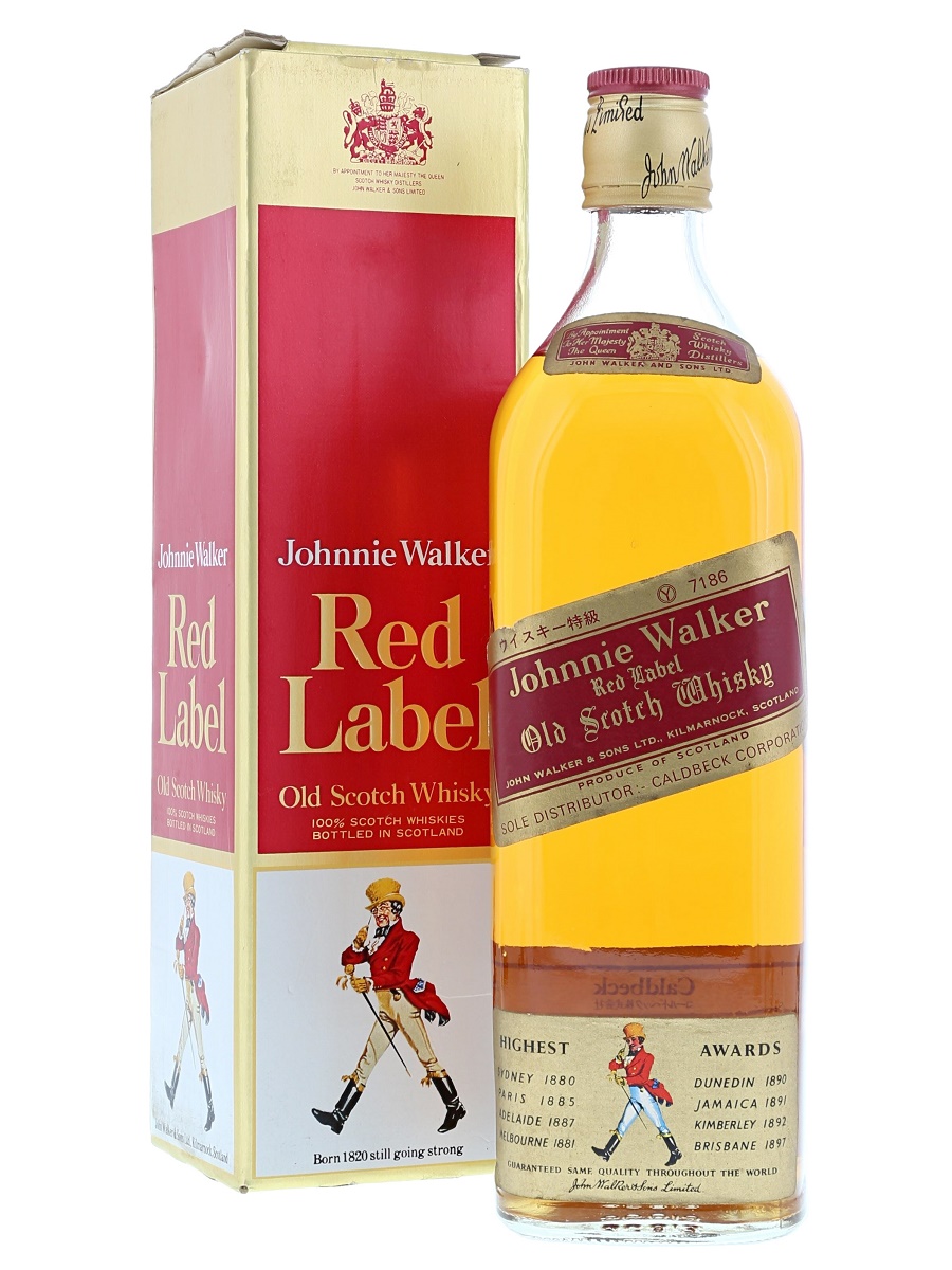 ジョニーウォーカー レッドラベル 特級 未開栓 Walker オールド 750ml
