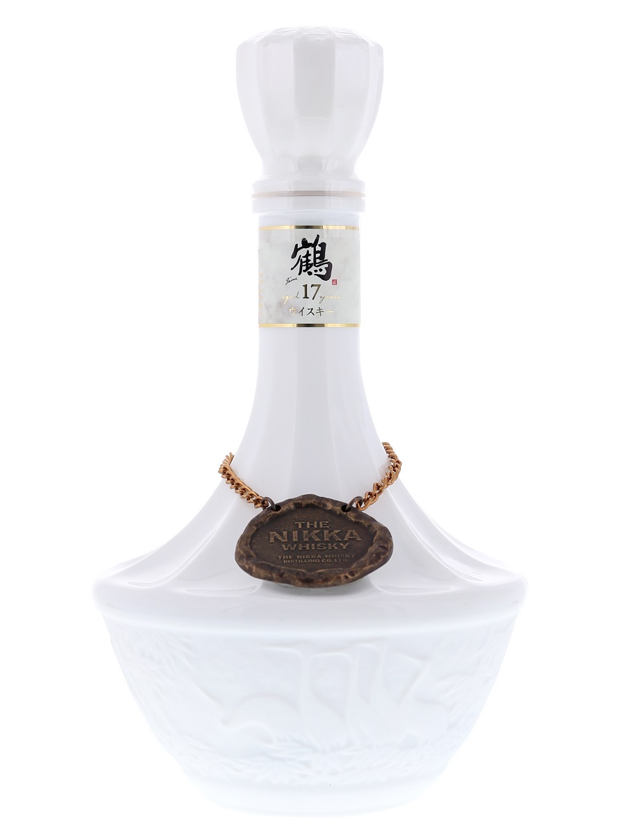鶴 17年 陶器 ボトル 700ml / 43% - 歌舞伎ウイスキー 日本の  