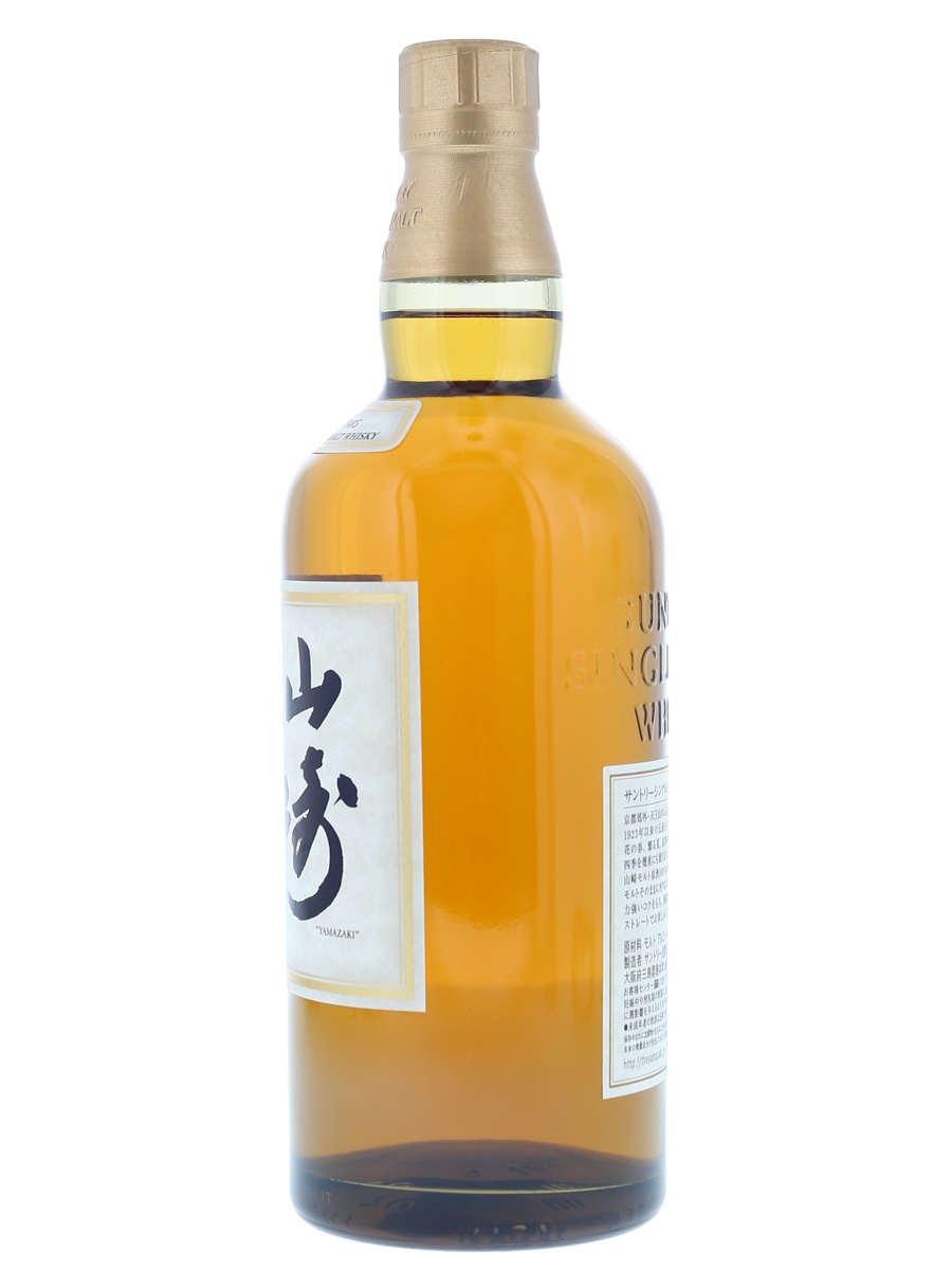 山崎 10年 シングル モルト 旧ボトル (ギフト箱) 700ml/ 40% - 歌舞伎