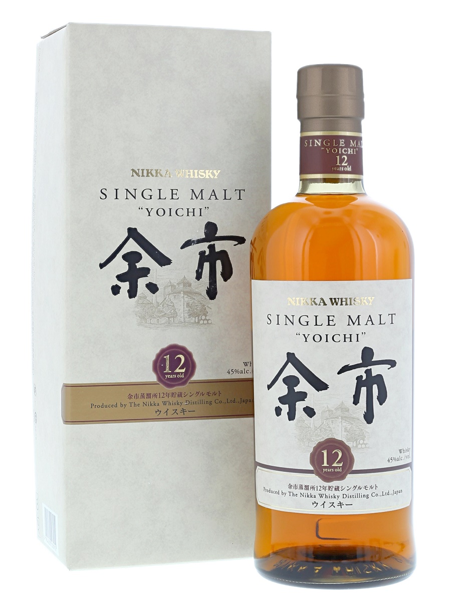 NIKKA SINGLE MALT WHISKY YOICHI12年 180ml Nikka Yoichi Single Malt 12 Year Old - Kabukiwhisky Buy