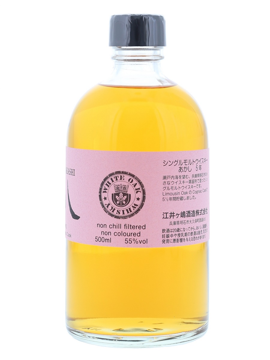あかし ホワイト オーク コニャック 5年 500ml / 55% - 歌舞伎