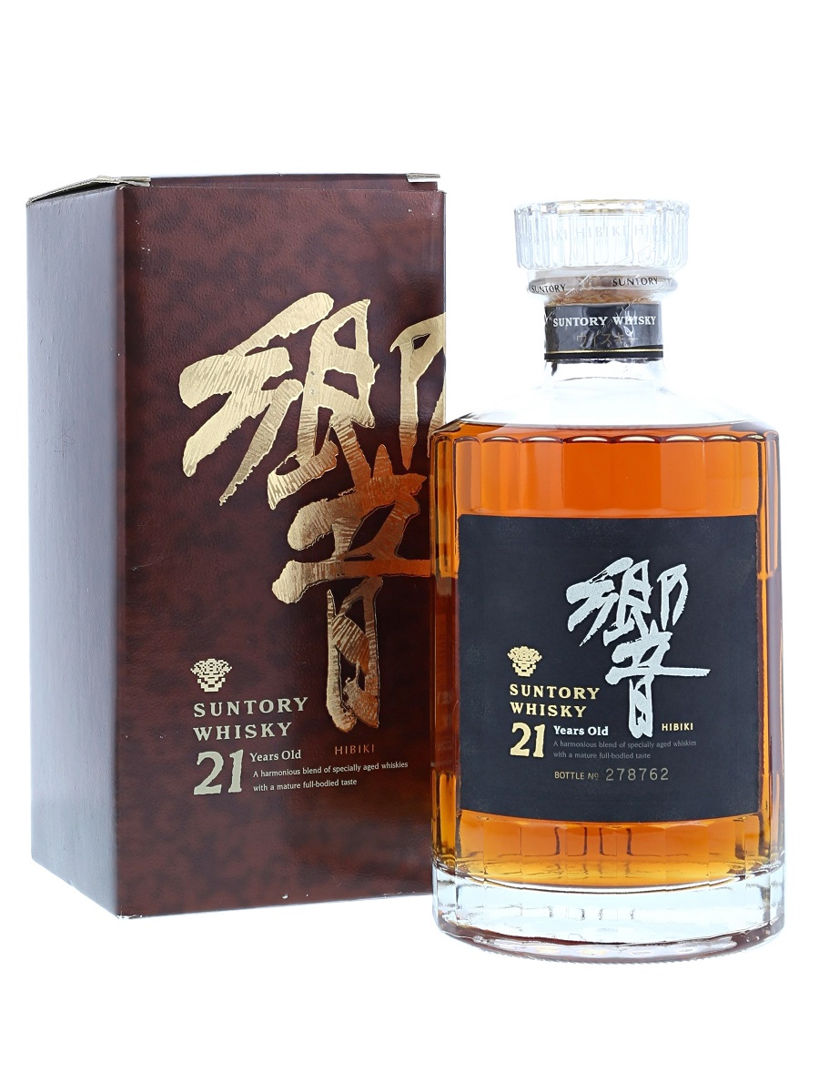 三得利 響 21年 旧瓶子 (随着盒子) 700ml / 43% - Kabukiwhisky Buy Japanese whisky