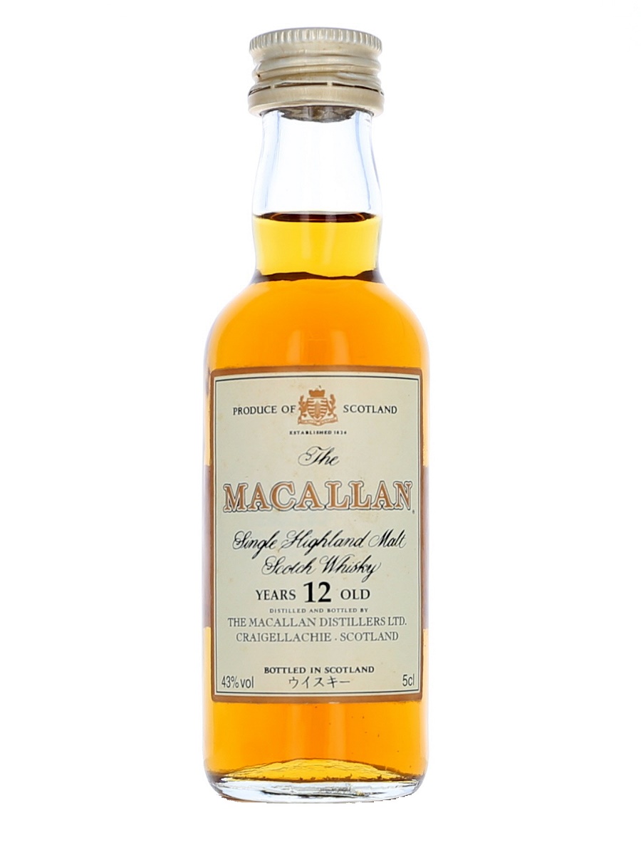 マッカラン 12年 50ml/ 43% - 歌舞伎ウイスキー 日本のウイスキー通販