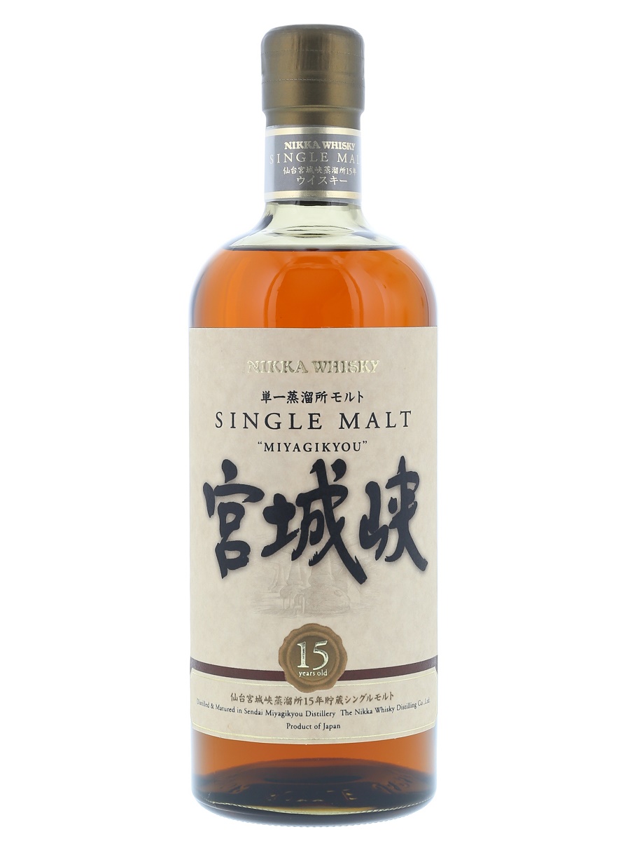 宮城峡15年　700ml 宮城峡 15年 シングル モルト 旧ラベル 700ml / 45% - 歌舞伎