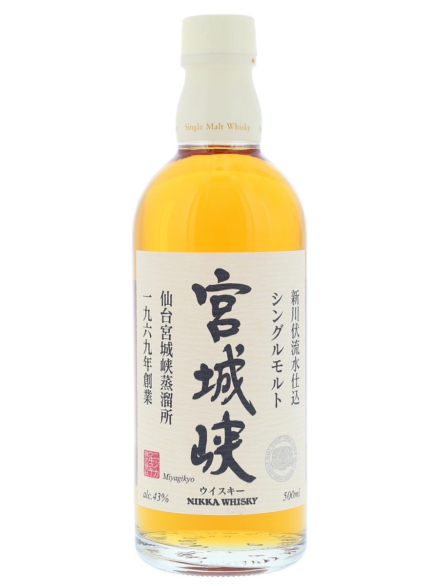 宮城峡 シングル モルト N/A 旧ボトル 500ml / 43% - 歌舞伎ウイスキー