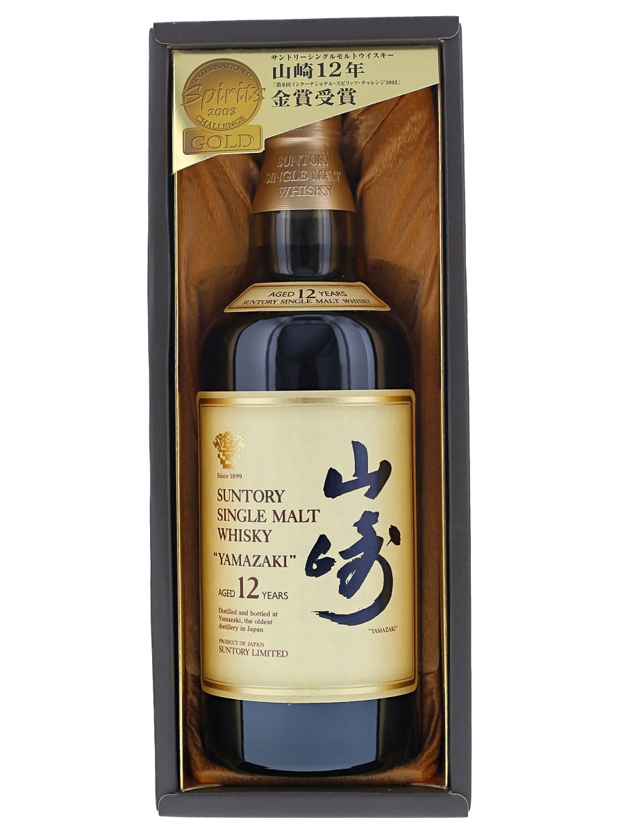 山崎 12年 シングル モルト 旧ボトル 750ml / 43% - 歌舞伎ウイスキー