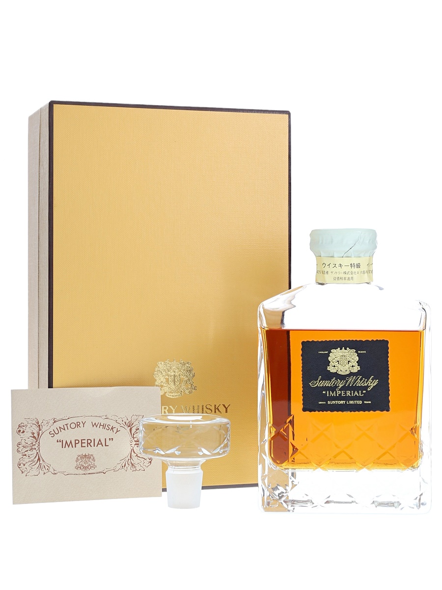 Suntory Whisky IMPERIAL クリスタルボトル インペリアル ウイスキー クリスタル ボトル 特級表記 600ml / 43