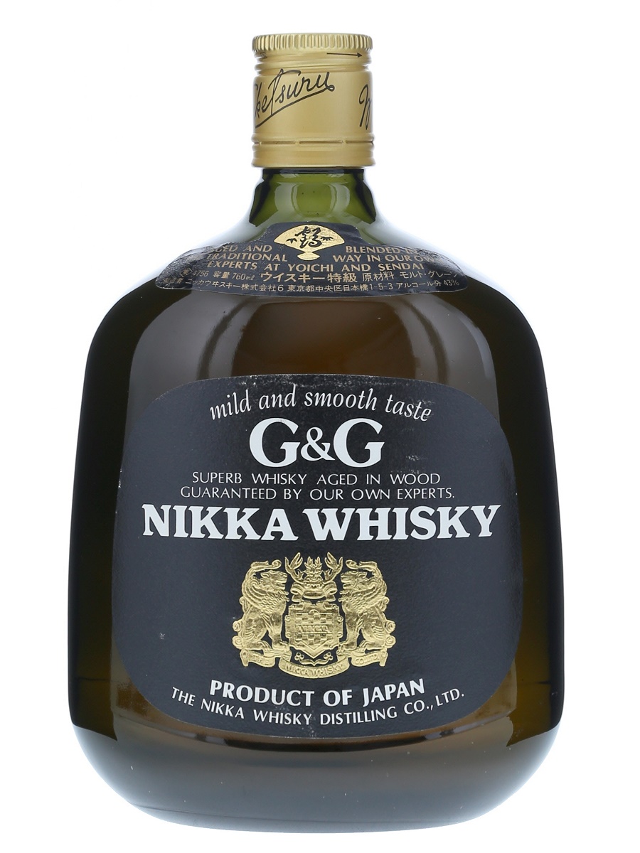 ニッカ G&G ウィスキー 侍 兜 特級表示 760ml / 43% - 歌舞伎